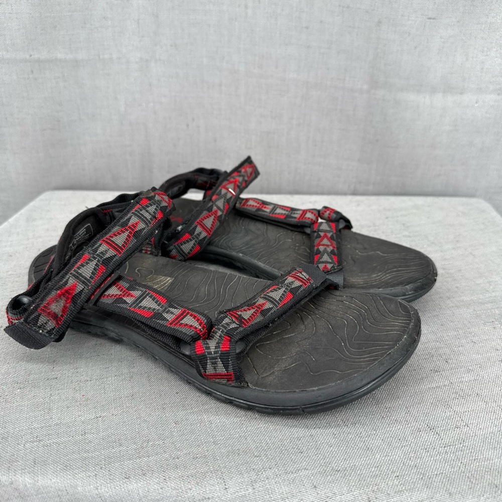 Teva Woman’s Size 7 Red Hurricane Sport Hiking Sandals Active Comfort